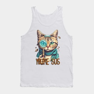 You're Sus Cat Tank Top